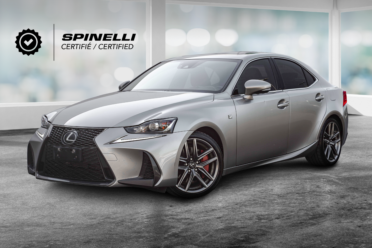 Silver 2018 Lexus IS Sedan All-Wheel Drive Automatic