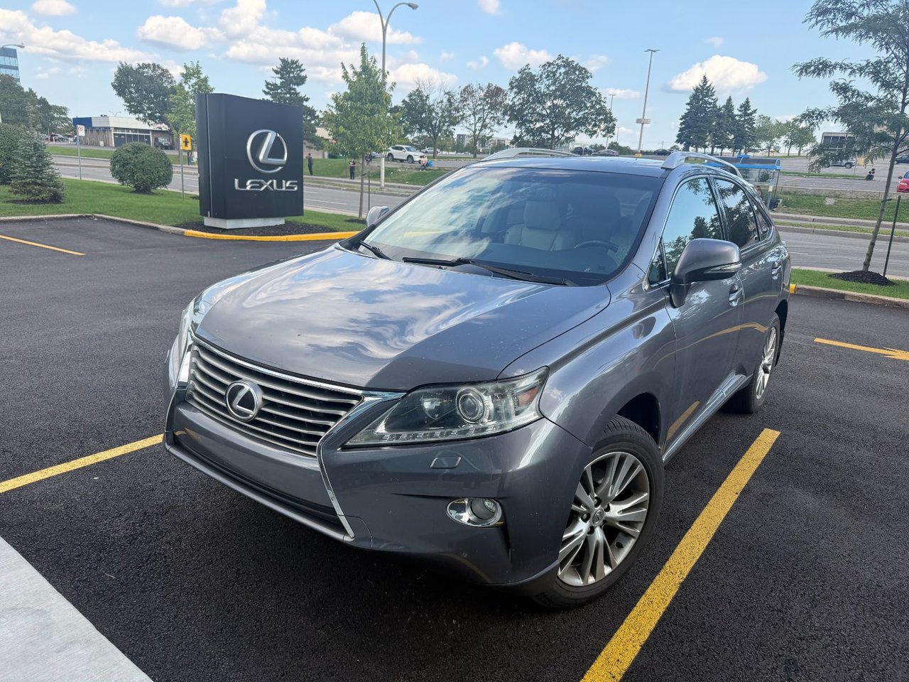 Gray (Nebula Grey Pearl) 2013 Lexus RX SUV / Crossover All-Wheel Drive Automatic