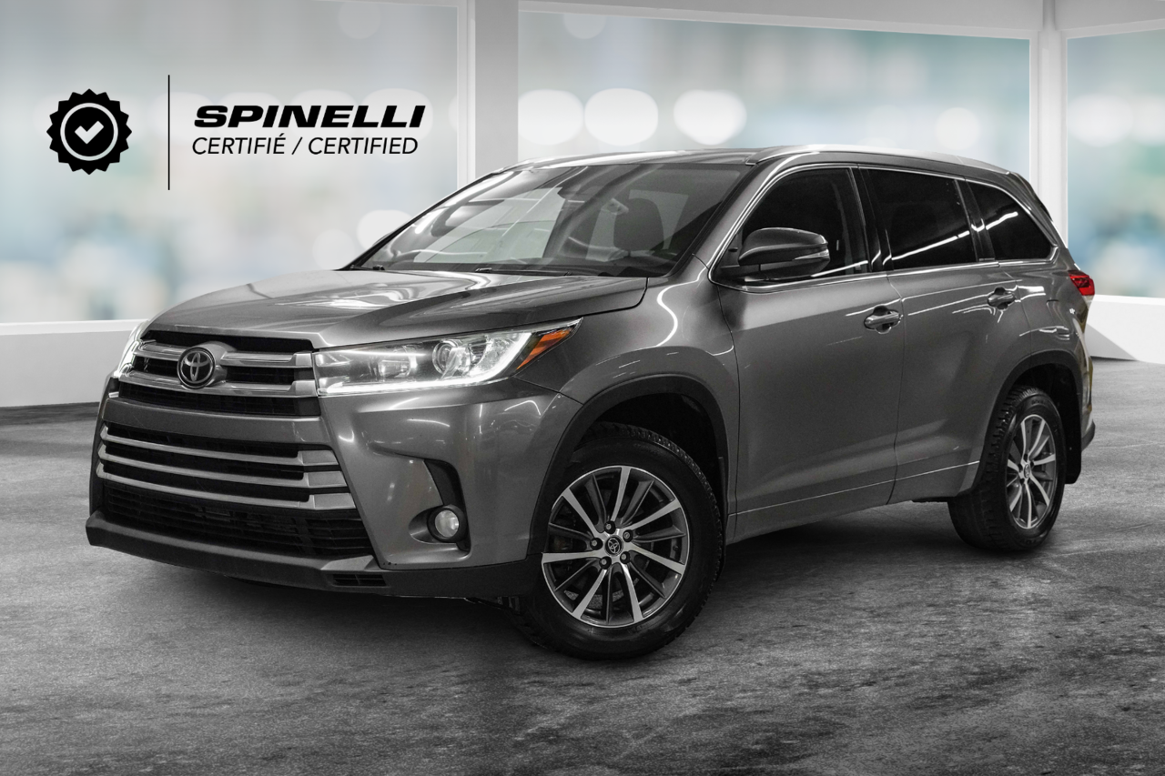 Gray (Pre-Dawn Grey Mica) 2018 Toyota Highlander SUV / Crossover All-Wheel Drive Automatic
