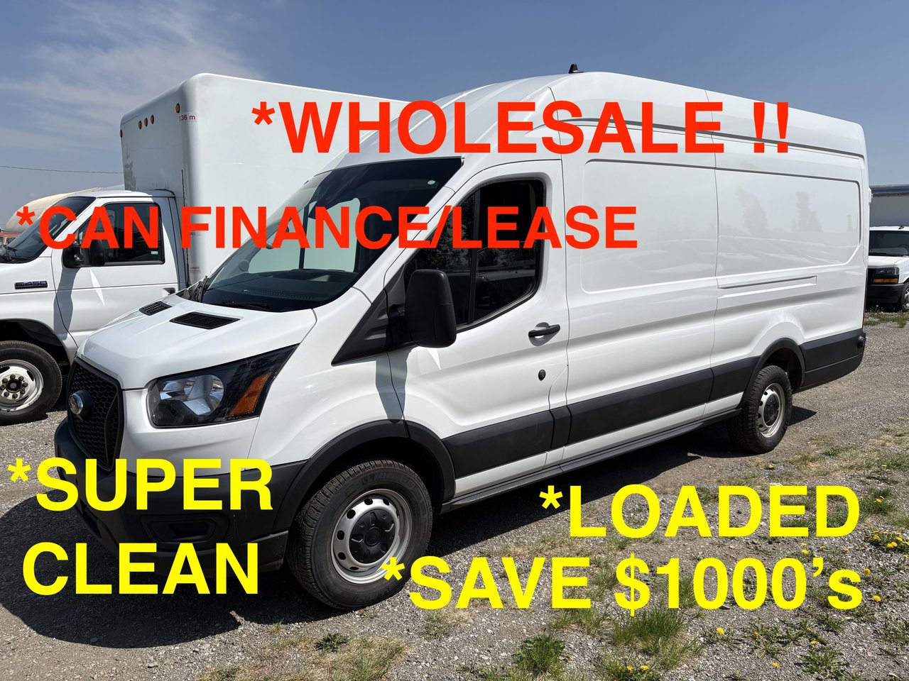 2024 Ford Transit Cargo 250 High Roof Extended LB RWD   