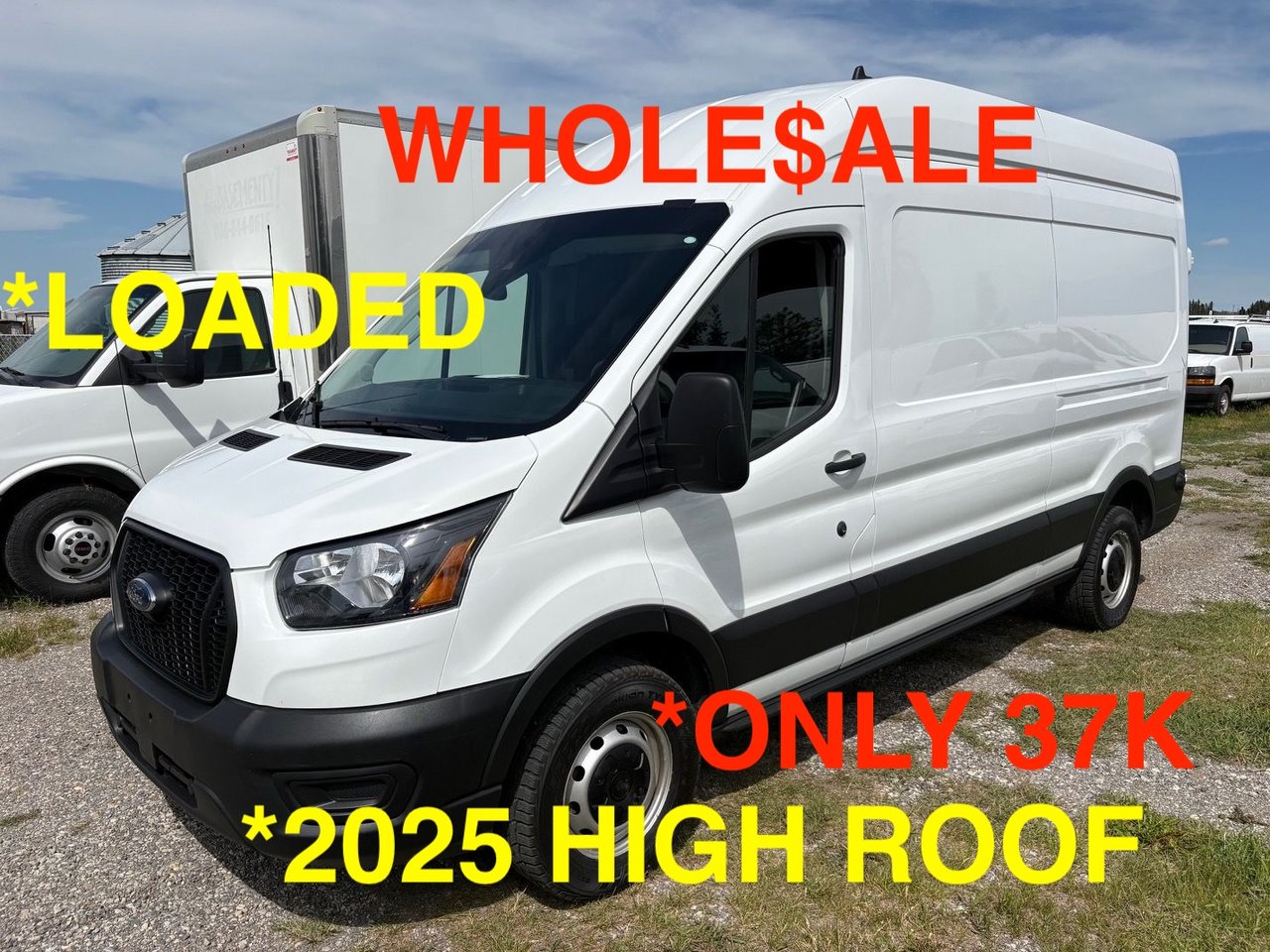  2025 Ford Transit Cargo 250 High Roof LB RWD   