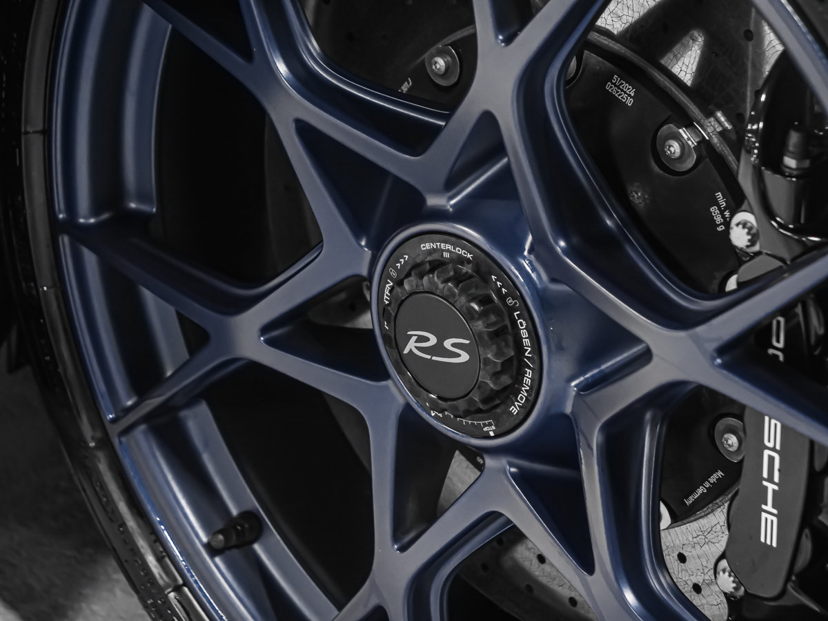 Porsche 718 Cayman GT4 RS PDK CARBONE JANTES BLEUES SPORT CHRONO 2025-58