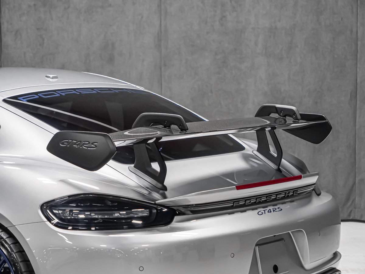 Porsche 718 Cayman GT4 RS PDK CARBONE JANTES BLEUES SPORT CHRONO 2025-7