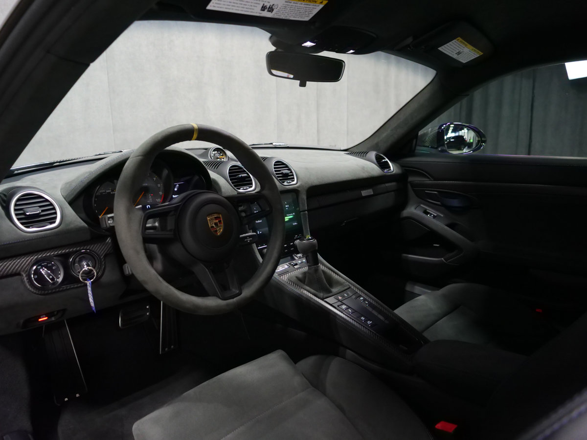 Porsche 718 Cayman GT4 RS PDK CARBONE JANTES BLEUES SPORT CHRONO 2025-31