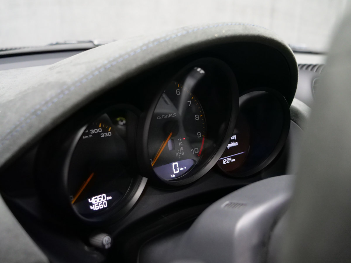 Porsche 718 Cayman GT4 RS PDK CARBONE JANTES BLEUES SPORT CHRONO 2025-36