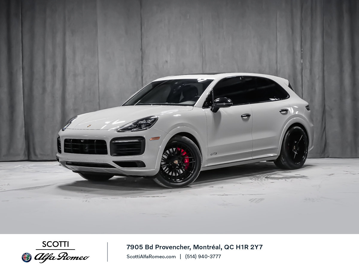 Gray 2021 Porsche Cayenne GTS AWD SUV / Crossover All-Wheel Drive Automatic