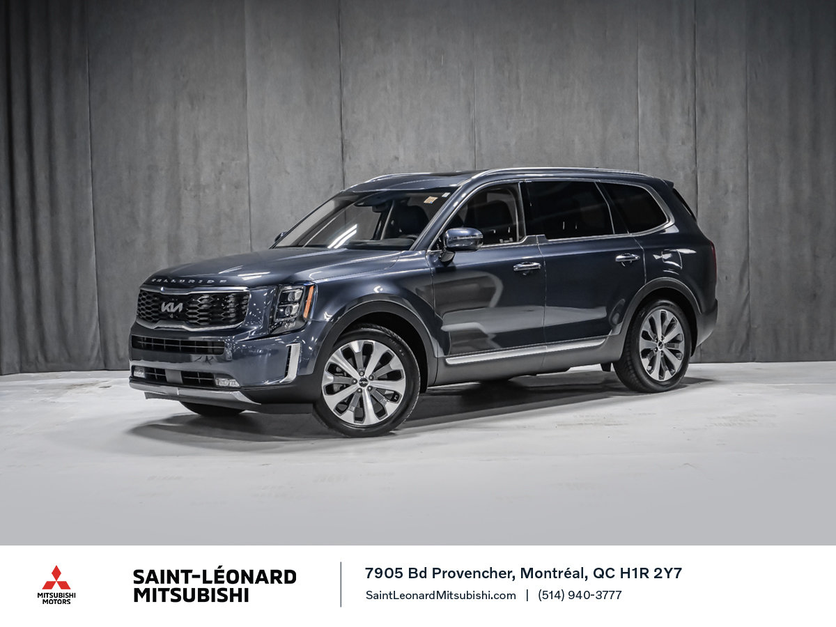 Gray 2022 Kia Telluride SUV / Crossover All-Wheel Drive Automatic