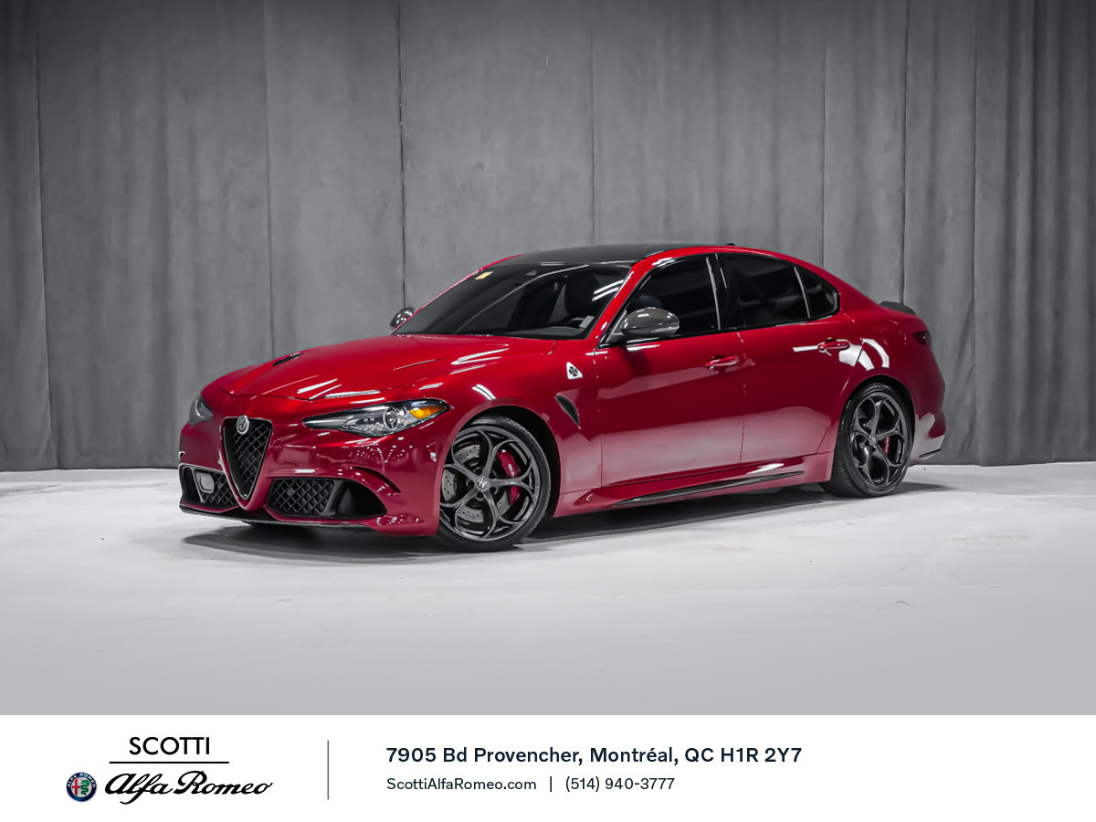 Alfa Romeo Giulia QUADRIFOGLIO CARBON TOIT CARBONE ASSIST CONDUITE 2021-0