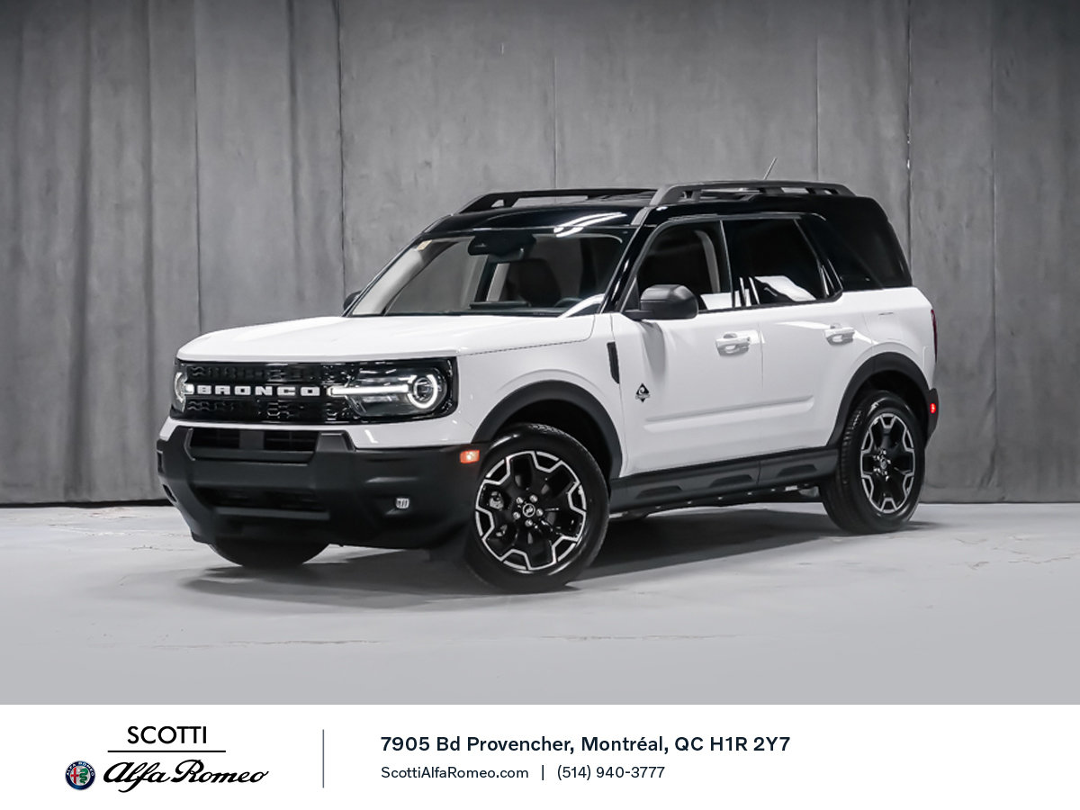 2025 Ford Bronco Sport OUTER BANKS CRUISE CONTROL ADAPTATIF-0