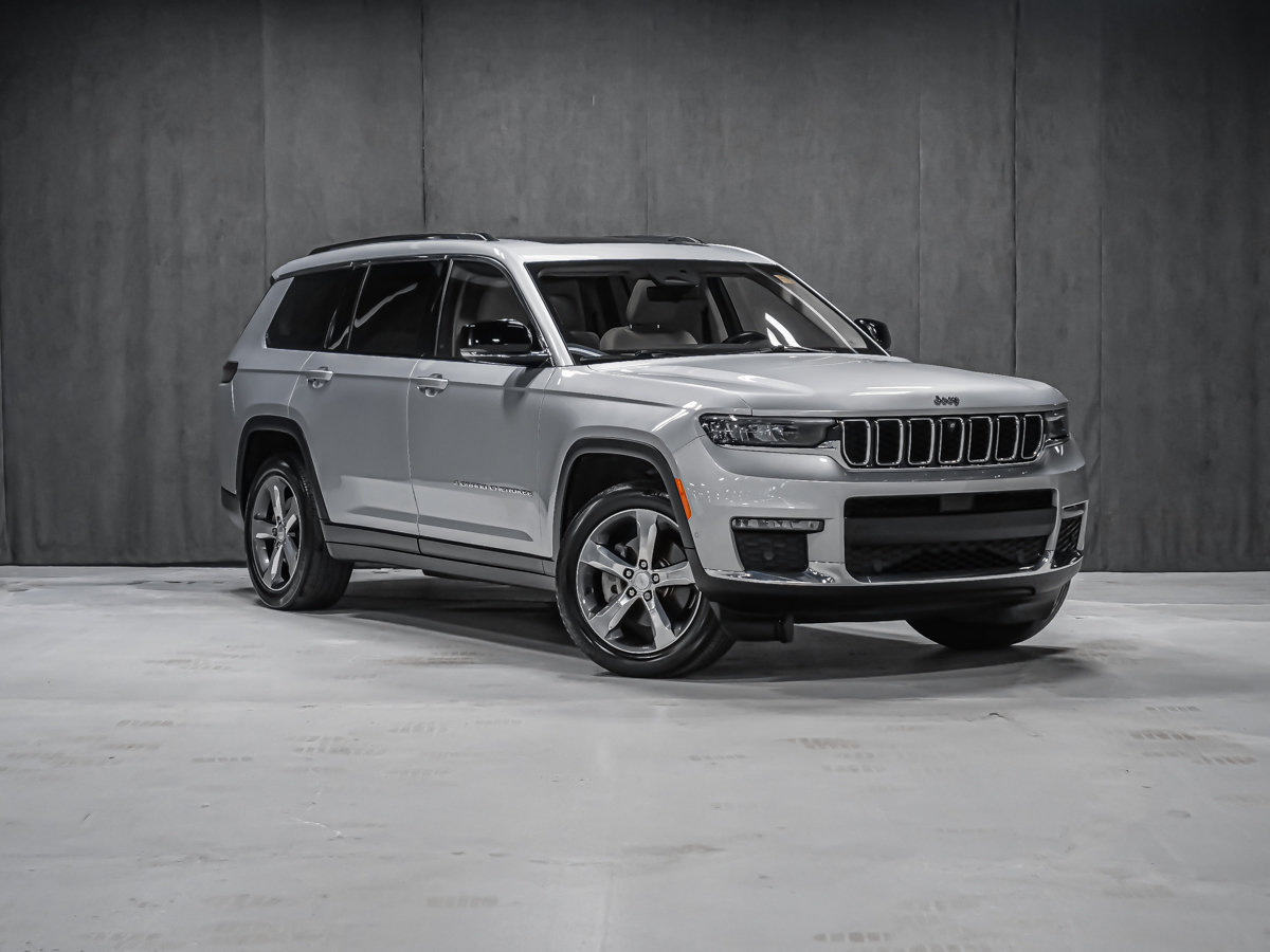 Jeep Grand Cherokee L LIMITED NAV TOIT PANO SIÈGES VENTILÉS ATTELAGE 2021-1