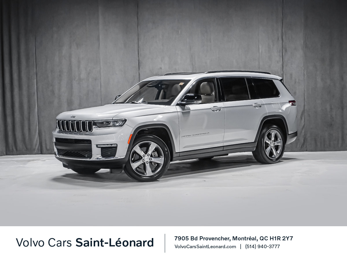 Silver 2021 Jeep Grand Cherokee L SUV / Crossover Four-Wheel Drive Automatic