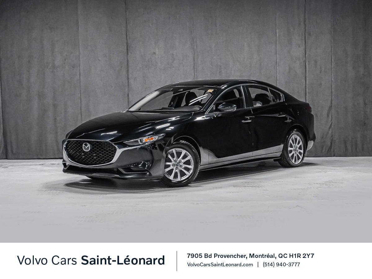 Black 2019 Mazda MAZDA3 Sedan Automatic