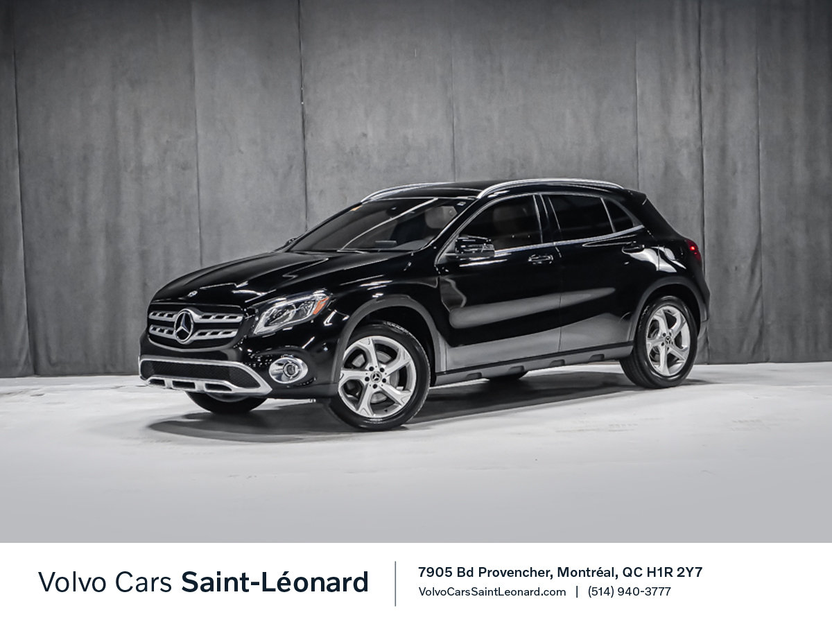 Black 2018 Mercedes-Benz GLA SUV / Crossover All-Wheel Drive Automatic