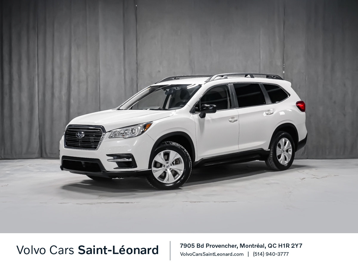 White 2019 Subaru Ascent Convenience AWD SUV / Crossover Continuously Variable Transmission