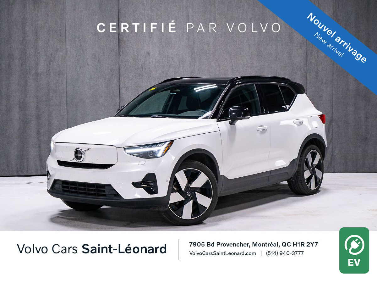 White 2025 Volvo EX40 SUV / Crossover All-Wheel Drive Automatic