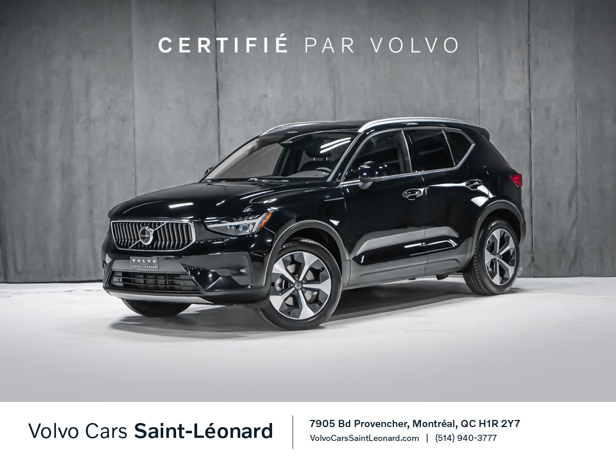 Black 2024 Volvo XC40 SUV / Crossover All-Wheel Drive Automatic