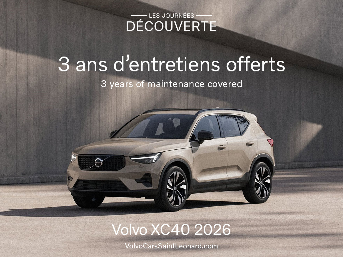 Volvo XC40 Plus (Dark Theme) 2026-1