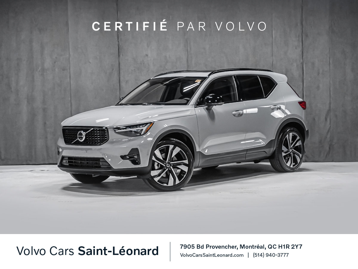 Gray (VAPOR GREY) 2026 Volvo XC40 SUV / Crossover All-Wheel Drive Automatic