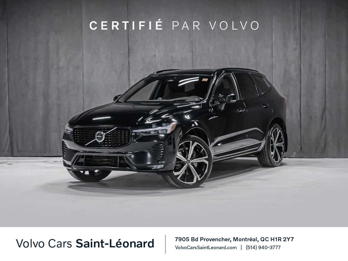 Black 2022 Volvo XC60 SUV / Crossover All-Wheel Drive Automatic