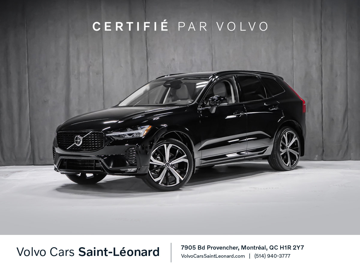 Onyx Black Metallic 2024 Volvo XC60 B5 Ultimate Dark Theme AWD SUV / Crossover All-Wheel Drive Automatic