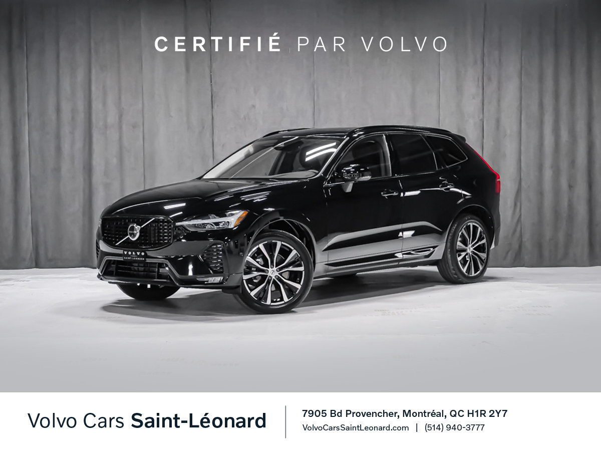 Onyx Black Metallic 2025 Volvo XC60 B5 Plus Dark Theme AWD SUV / Crossover All-Wheel Drive Automatic
