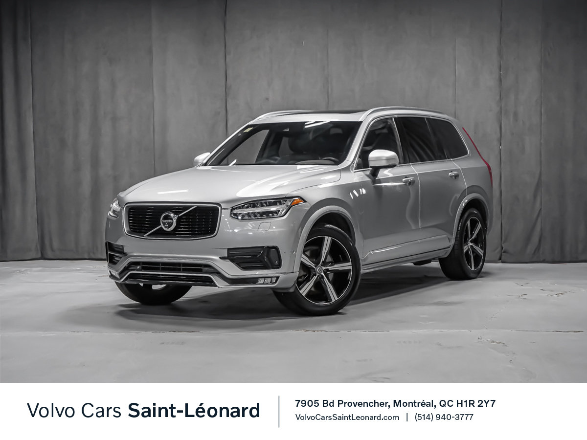 Silver 2016 Volvo XC90 T6 R-Design AWD SUV / Crossover All-Wheel Drive Automatic