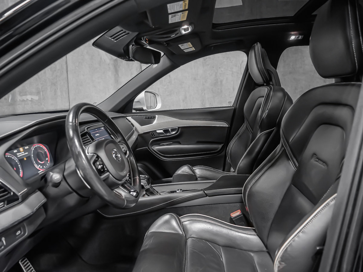 2017 Volvo XC90 T6 R-DESIGN CONVENIENCE AFFICH. TÊTE HAUTE POLESTAR OPTIMISATION-11