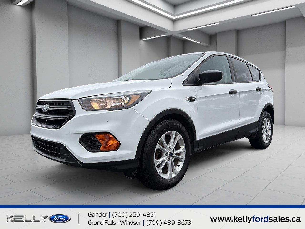 OXFORD WHITE 2019 Ford Escape SUV / Crossover Front-Wheel Drive Automatic