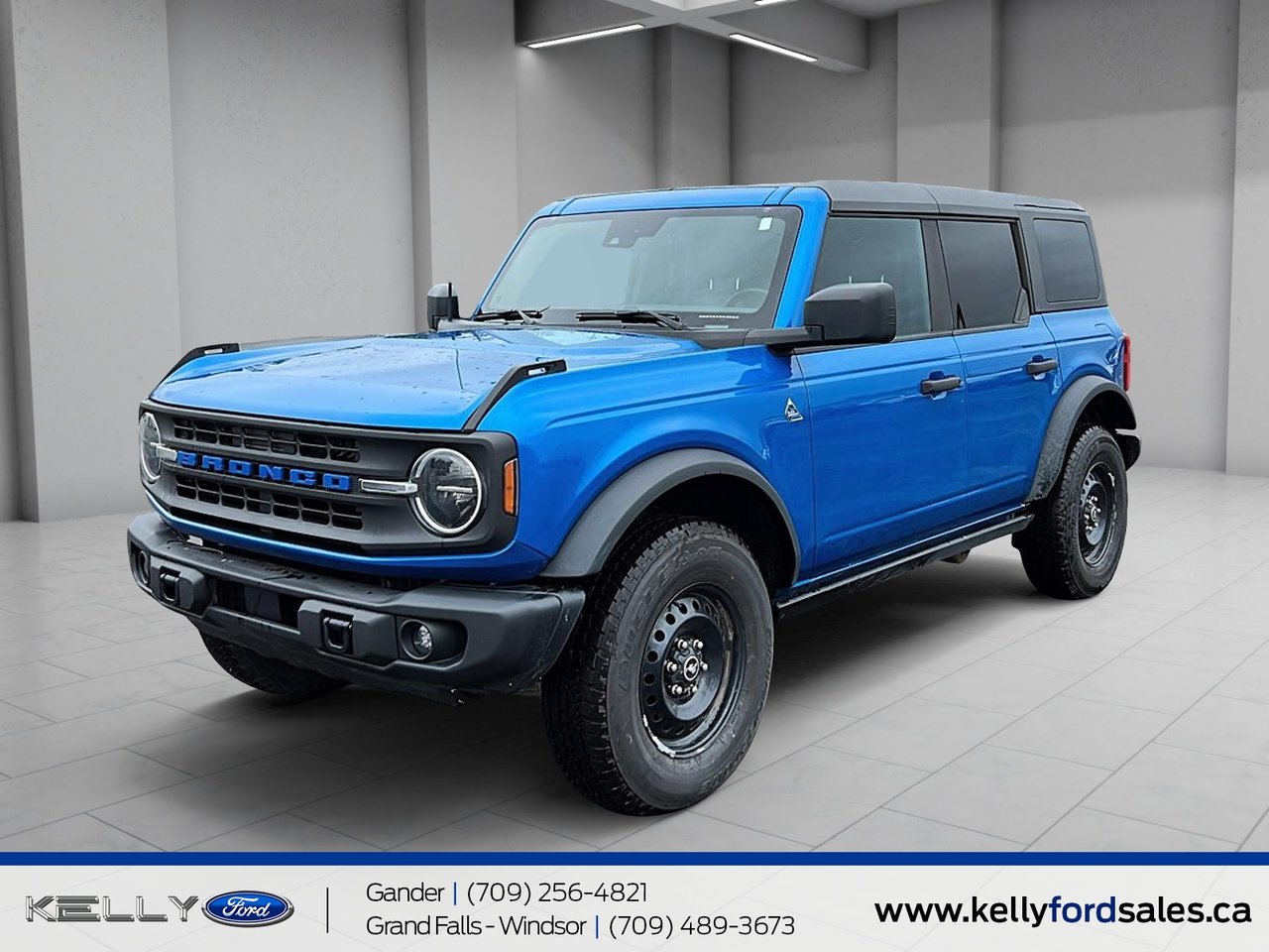Blue 2022 Ford Bronco Black Diamond 4-Door 4WD SUV / Crossover Four-Wheel Drive 