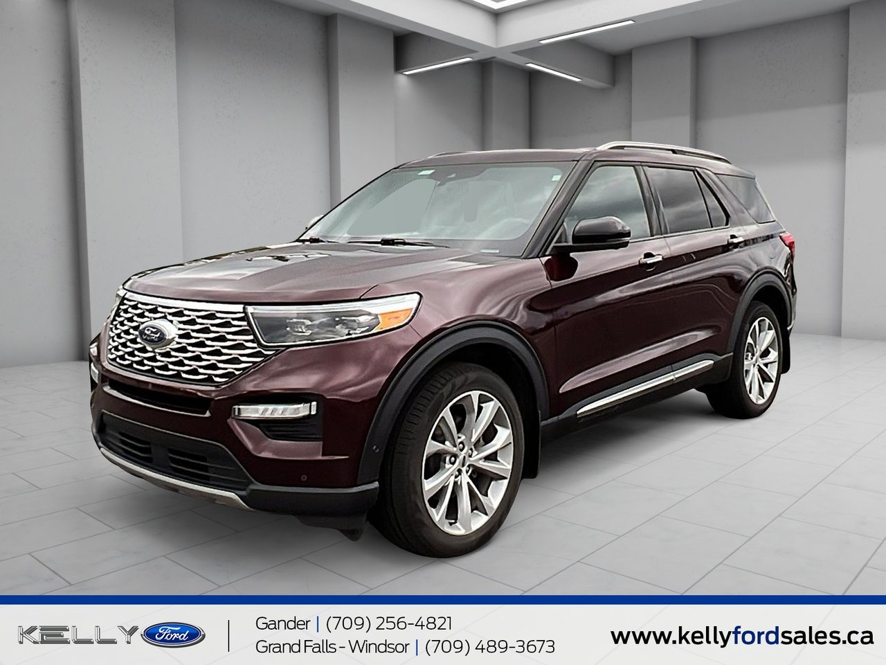 Red (BURGUNDY VELVET MET) 2022 Ford Explorer SUV / Crossover All-Wheel Drive Automatic