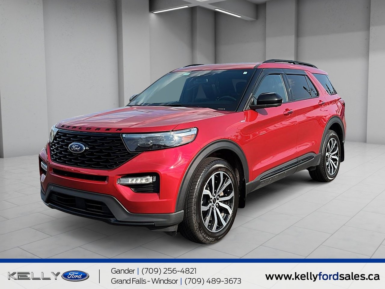 RAPID RED MET TINTED CC 2022 Ford Explorer SUV / Crossover All-Wheel Drive Automatic