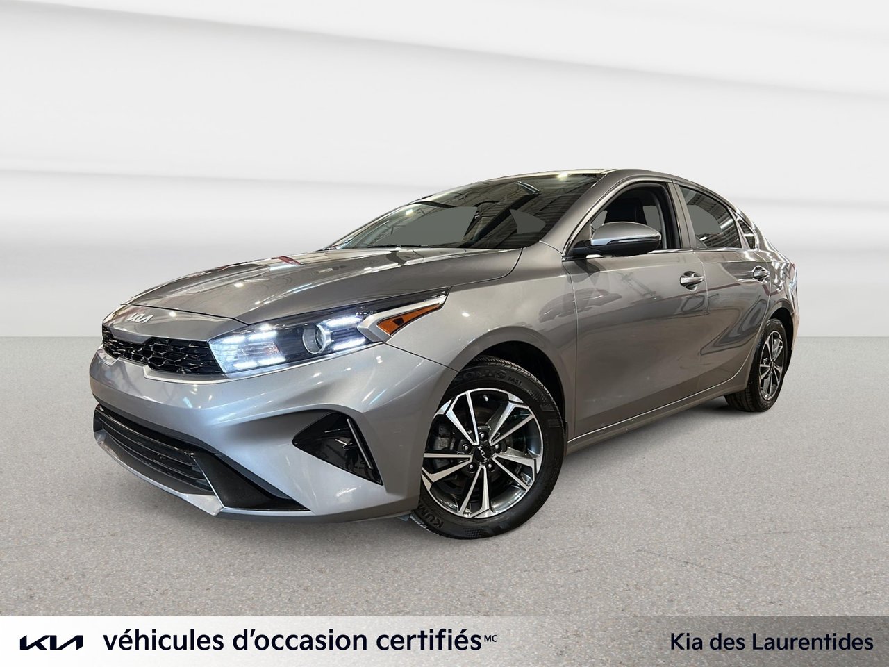 Gray (Steel Grey) 2023 Kia Forte Sedan Automatic
