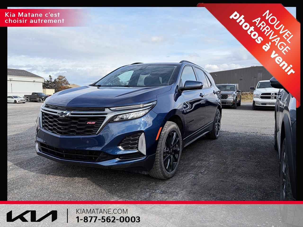Blue 2023 Chevrolet Equinox SUV / Crossover Four-Wheel Drive Automatic