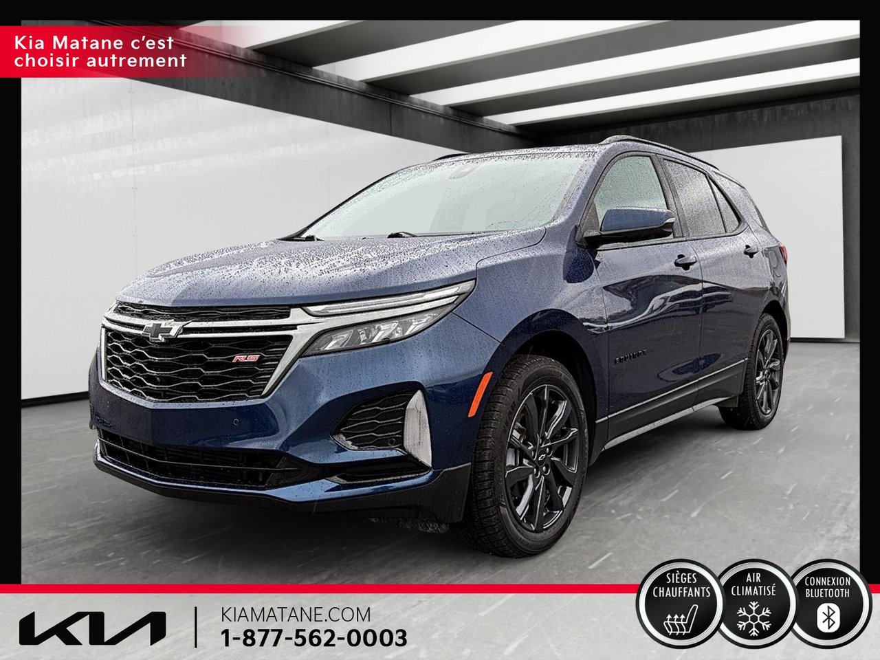 Blue 2023 Chevrolet Equinox SUV / Crossover Four-Wheel Drive Automatic