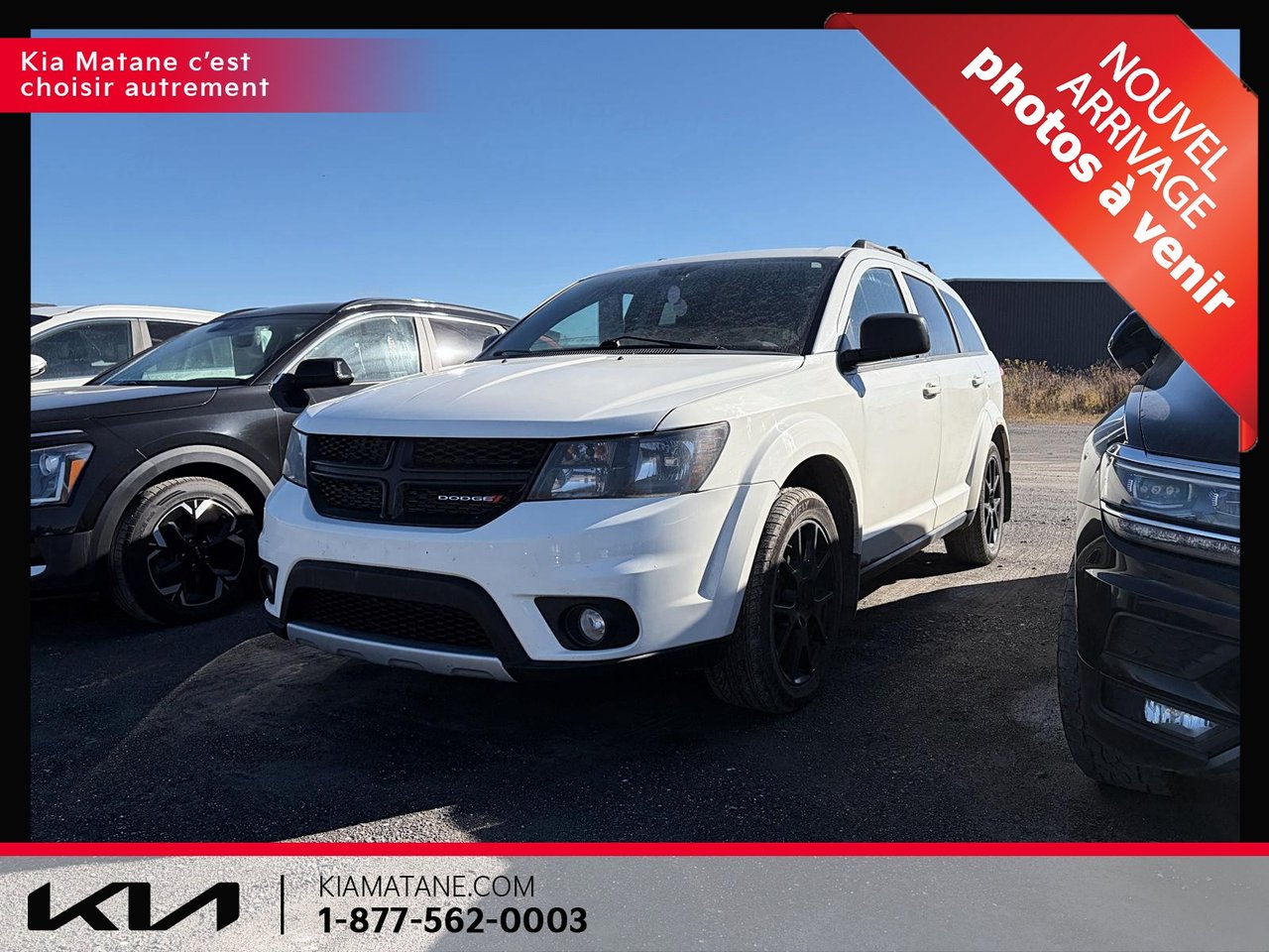 White 2015 Dodge Journey SUV / Crossover Front-Wheel Drive Automatic