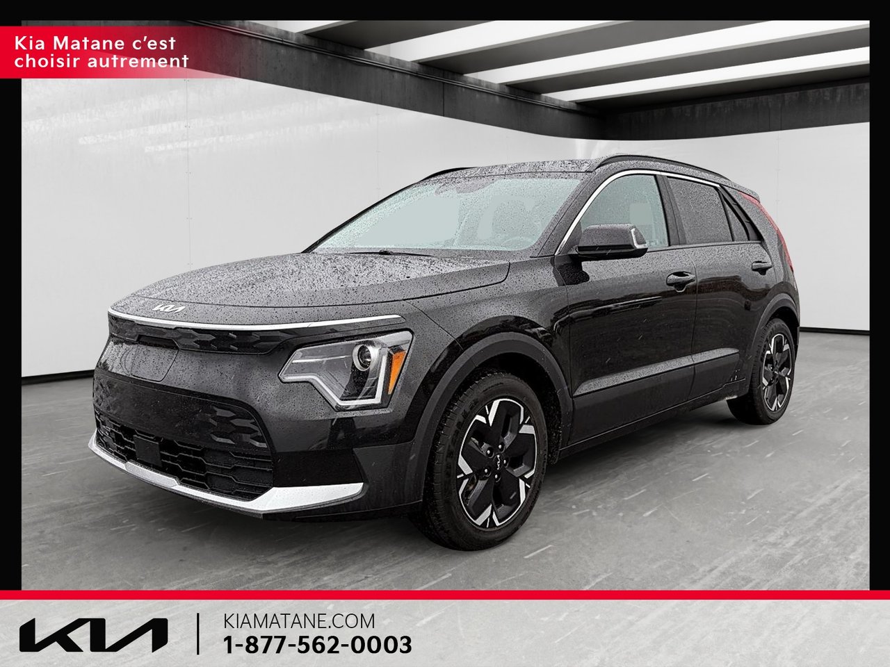 Aurora Black Pearl 2023 Kia Niro EV Automatic
