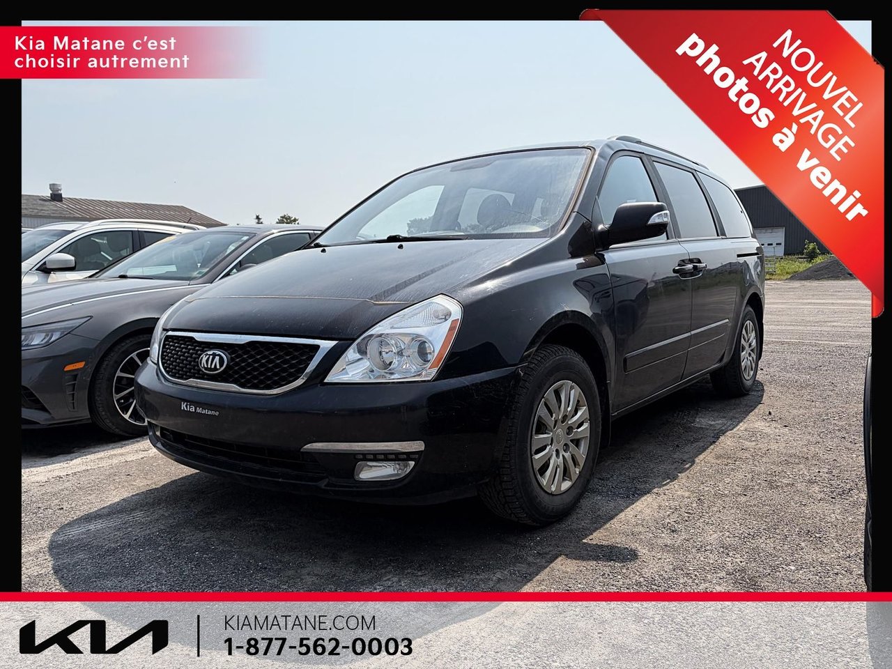 Aurora Black Pearl 2014 Kia Sedona Minivan Front-Wheel Drive Automatic