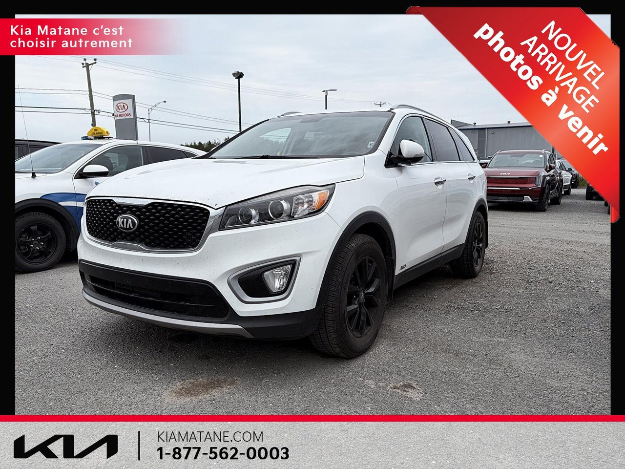 White 2017 Kia Sorento SUV / Crossover Automatic