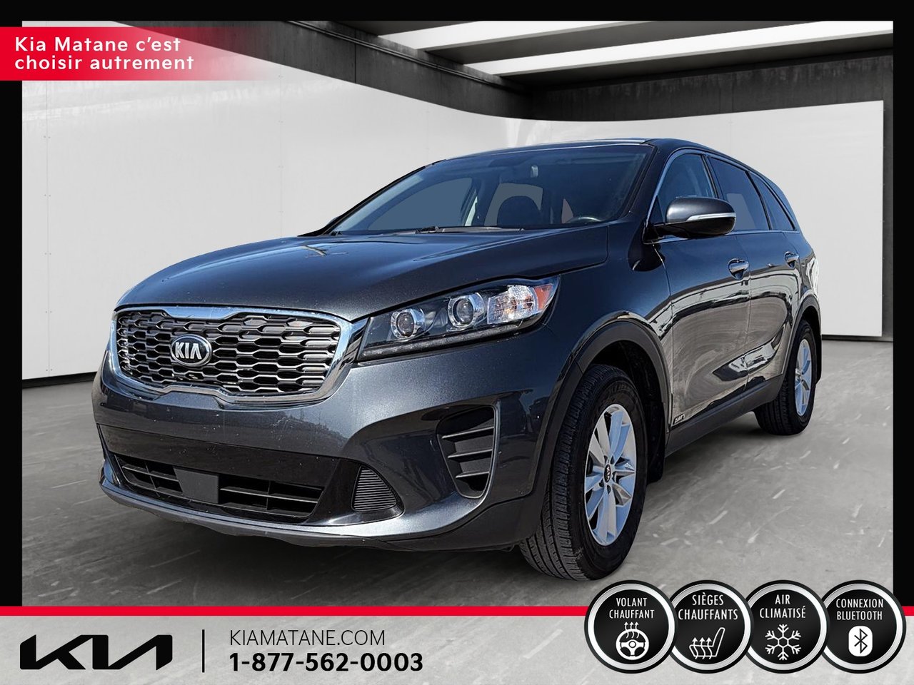 Gray (Gravity Grey) 2020 Kia Sorento SUV / Crossover Automatic