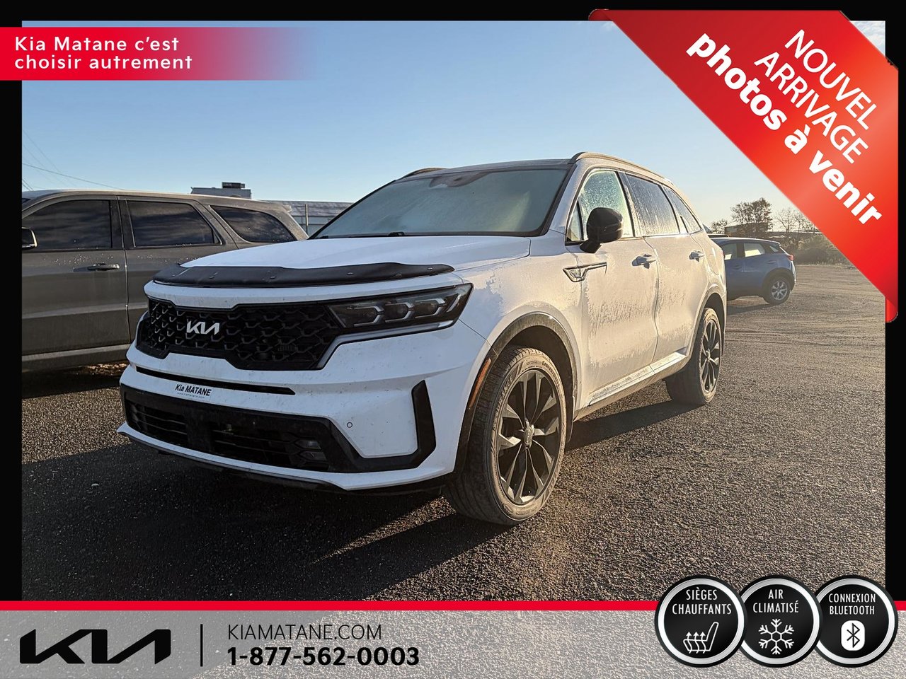 White 2022 Kia Sorento SUV / Crossover All-Wheel Drive Automatic