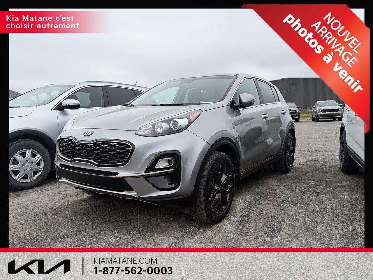 Storm Blue 2020 Kia Sportage LX AWD SUV / Crossover All-Wheel Drive Automatic