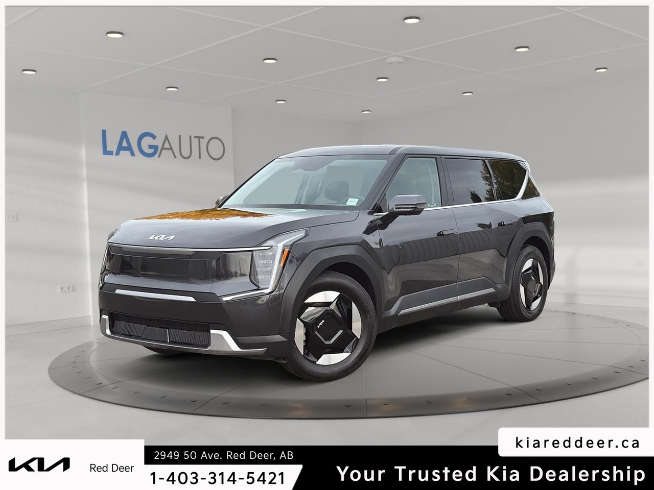 Gray 2025 Kia EV9 SUV / Crossover Automatic