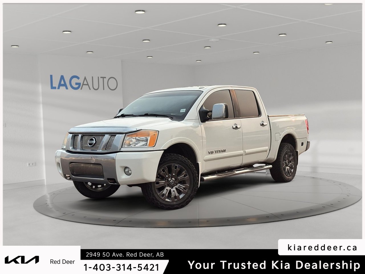 Blizzard 2011 Nissan Titan Pickup Truck Four-Wheel Drive Automatic