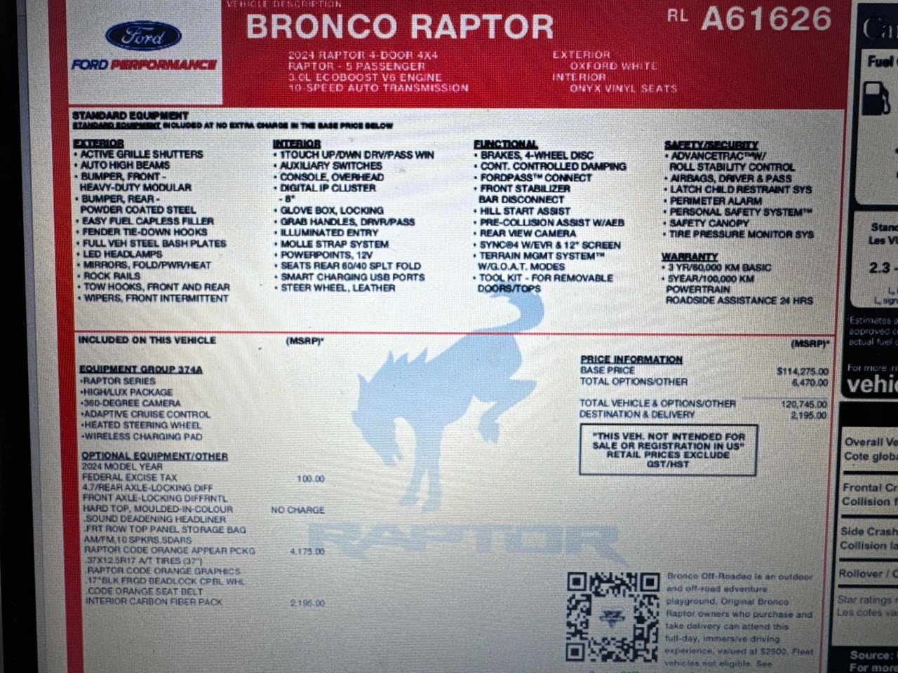 Ford Bronco Raptor Code Orange 2024-4