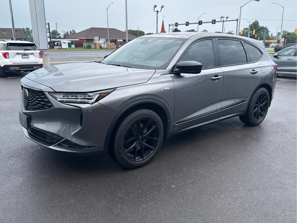 Gray 2023 Acura MDX SUV / Crossover All-Wheel Drive Automatic