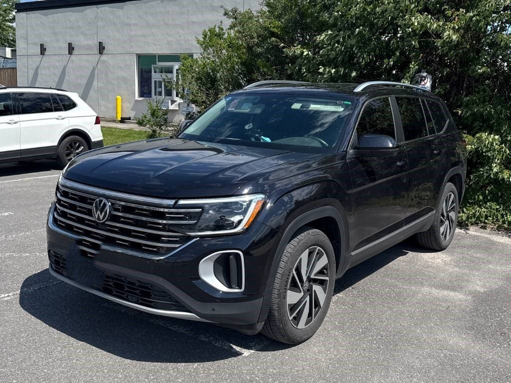 Black 2024 Volkswagen Atlas SUV / Crossover Automatic