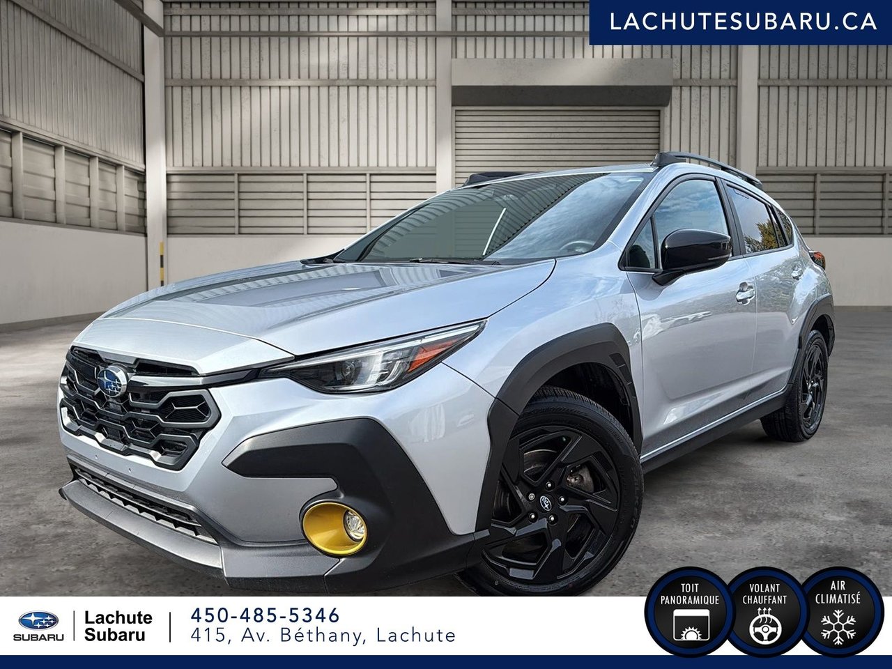 Silver 2024 Subaru Crosstrek SUV / Crossover  Continuously Variable Transmission