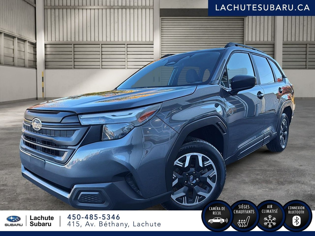 Gray (Dark grey) 2025 Subaru Forester SUV / Crossover Continuously Variable Transmission