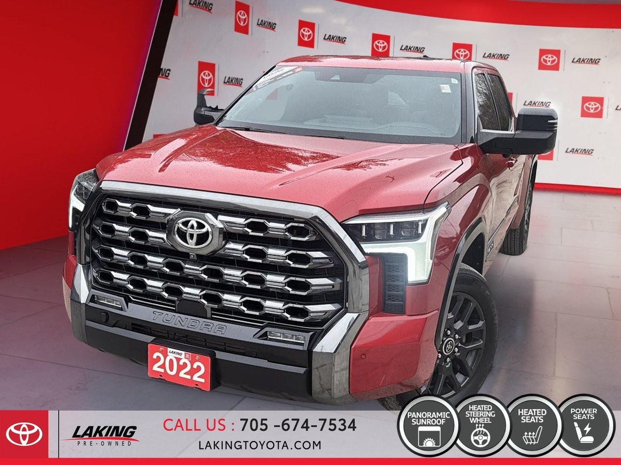 2022 Toyota Tundra Platinum CrewMax Cab 4WD