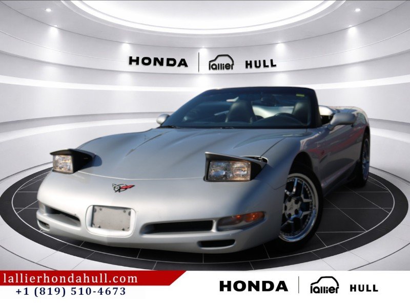 Silver 1998 Chevrolet Corvette Convertible Rear-Wheel Drive Automatic